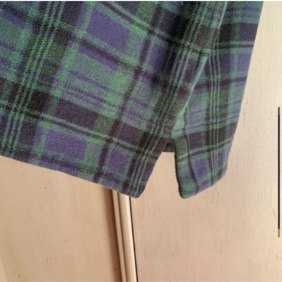 Talbots Petite Plaid Sweater - Picture 3 of 7